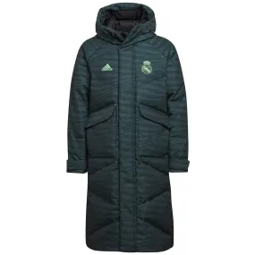 Real Madrid UCL padded down long jacket 2023 - Adidas