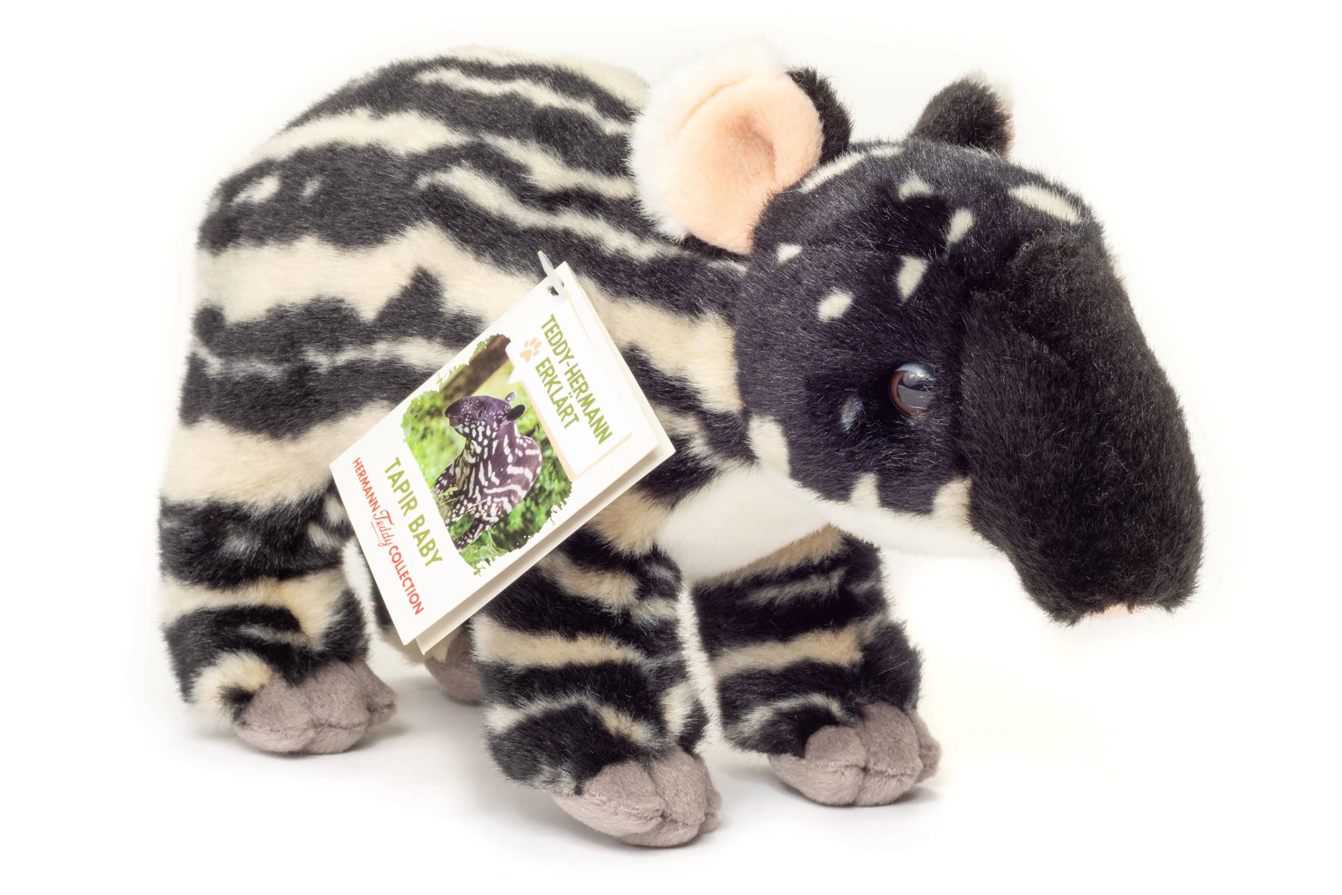 Realistic Baby Tapir Plush Toy by Teddy Hermann -24 cm