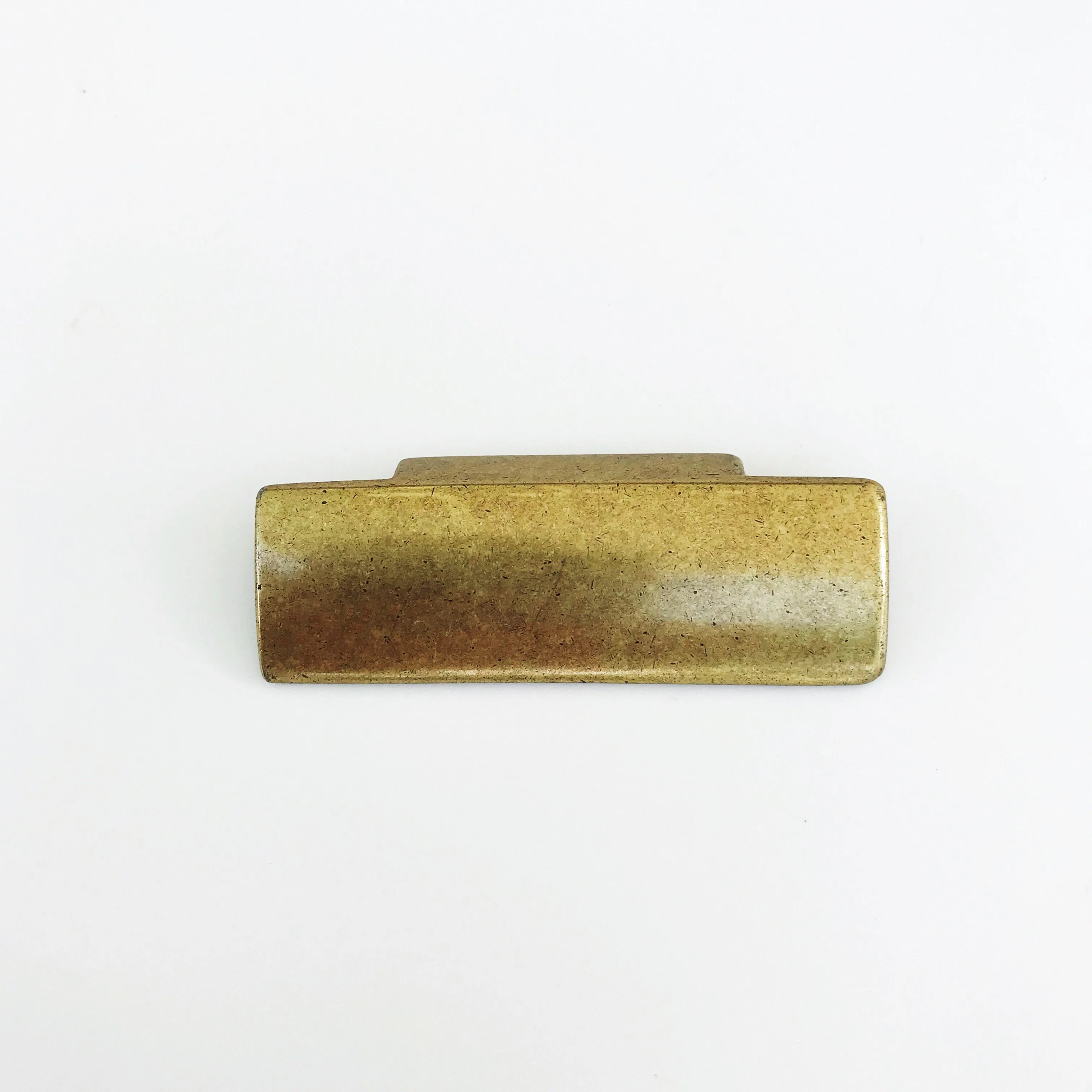 Rectangular "Dara" Aged Brass Drawer Pulls - Cabinet Handles