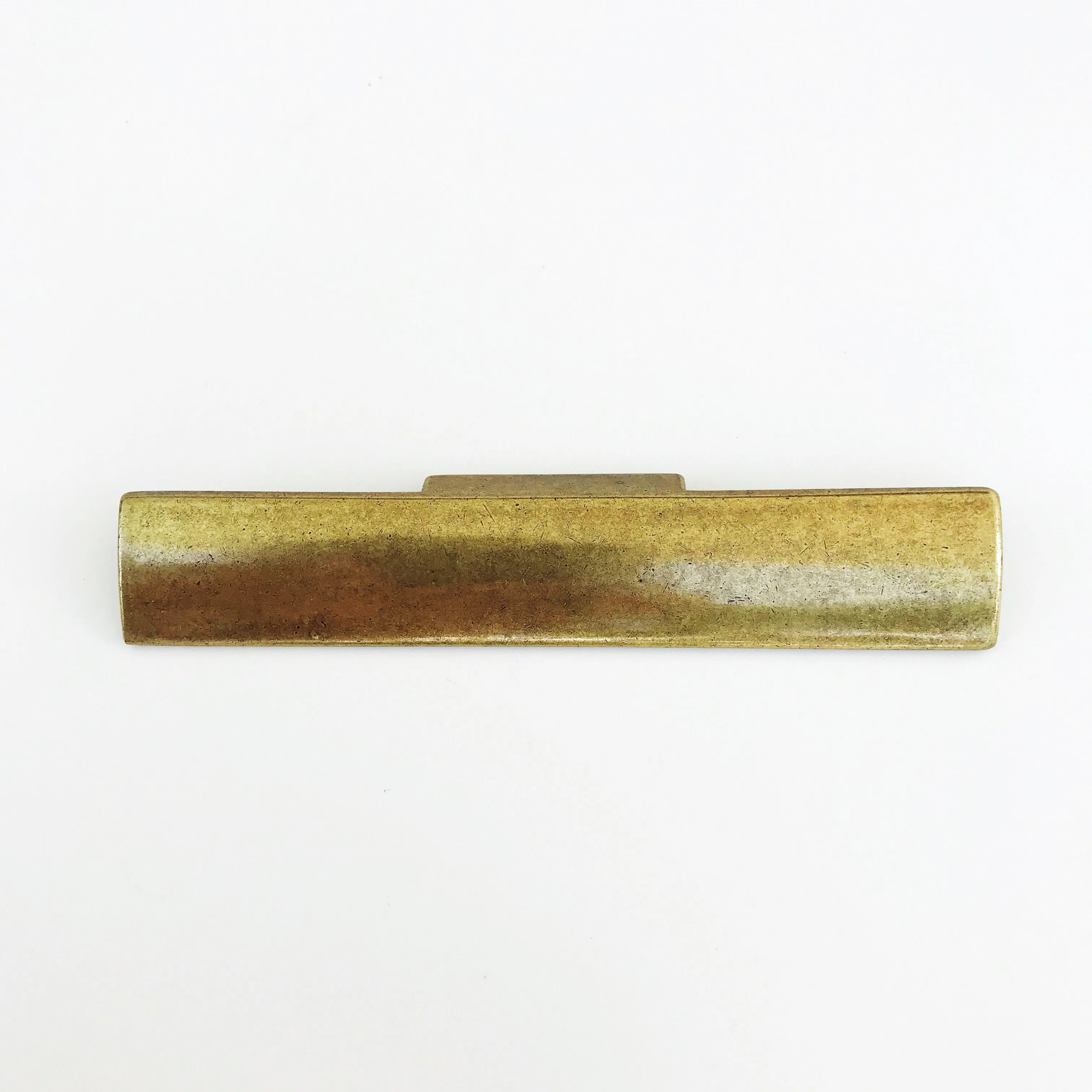 Rectangular "Dara" Aged Brass Drawer Pulls - Cabinet Handles