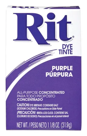 Rit 1.13 oz Purple For Fabric Dye