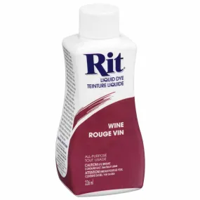 RIT All Purpose Liquid Dye - Wine - 236 ml (8 oz)