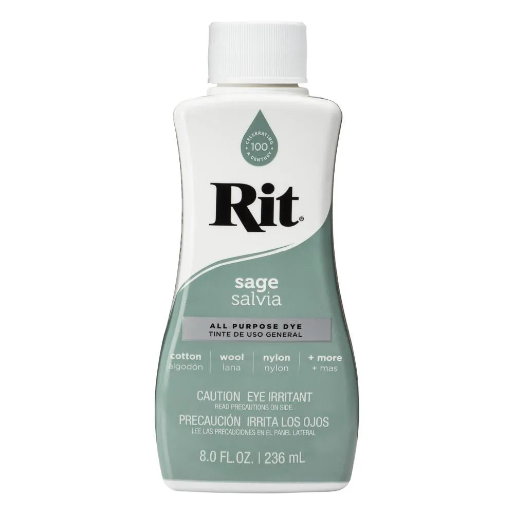 Rit Dye Liquid 8oz - Sage