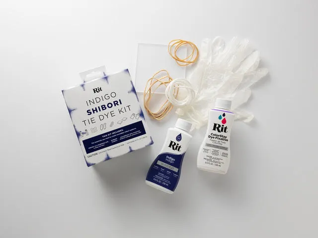 Rit Indigo Shibori Tie Dye Kit