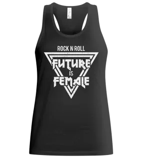 Rock n Roll Female Design - Basic women's tank top