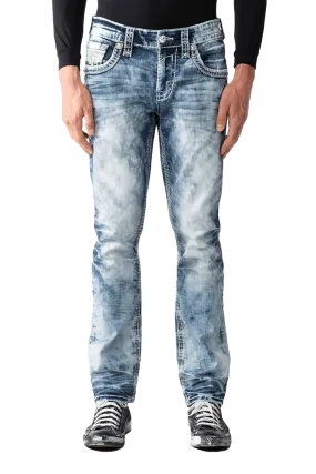 Rock Revival Men's Alt Straight 32" Talan A202 Denim Jeans