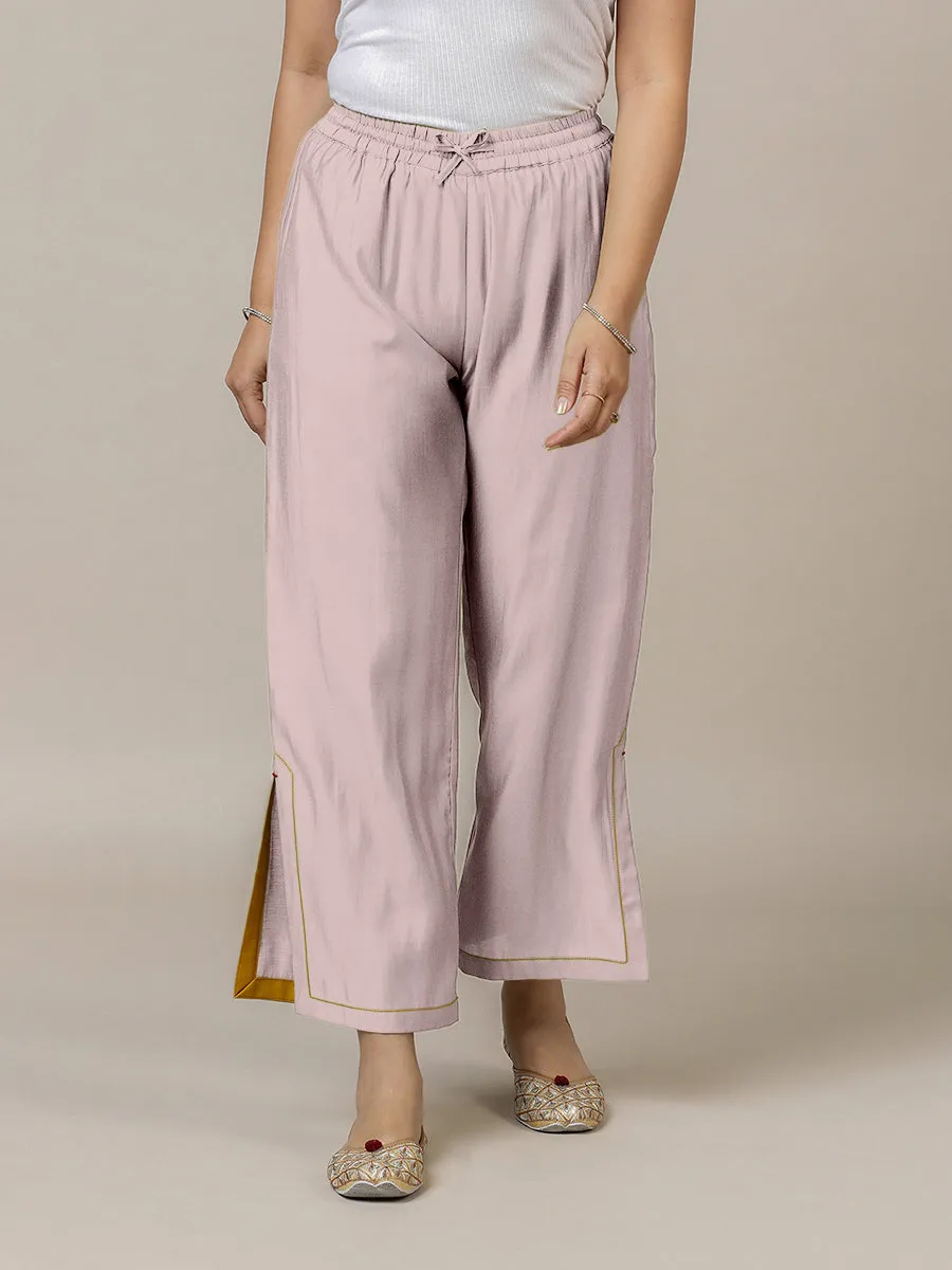 Saba x Rozaana | Lilac Cotton Silk Pants