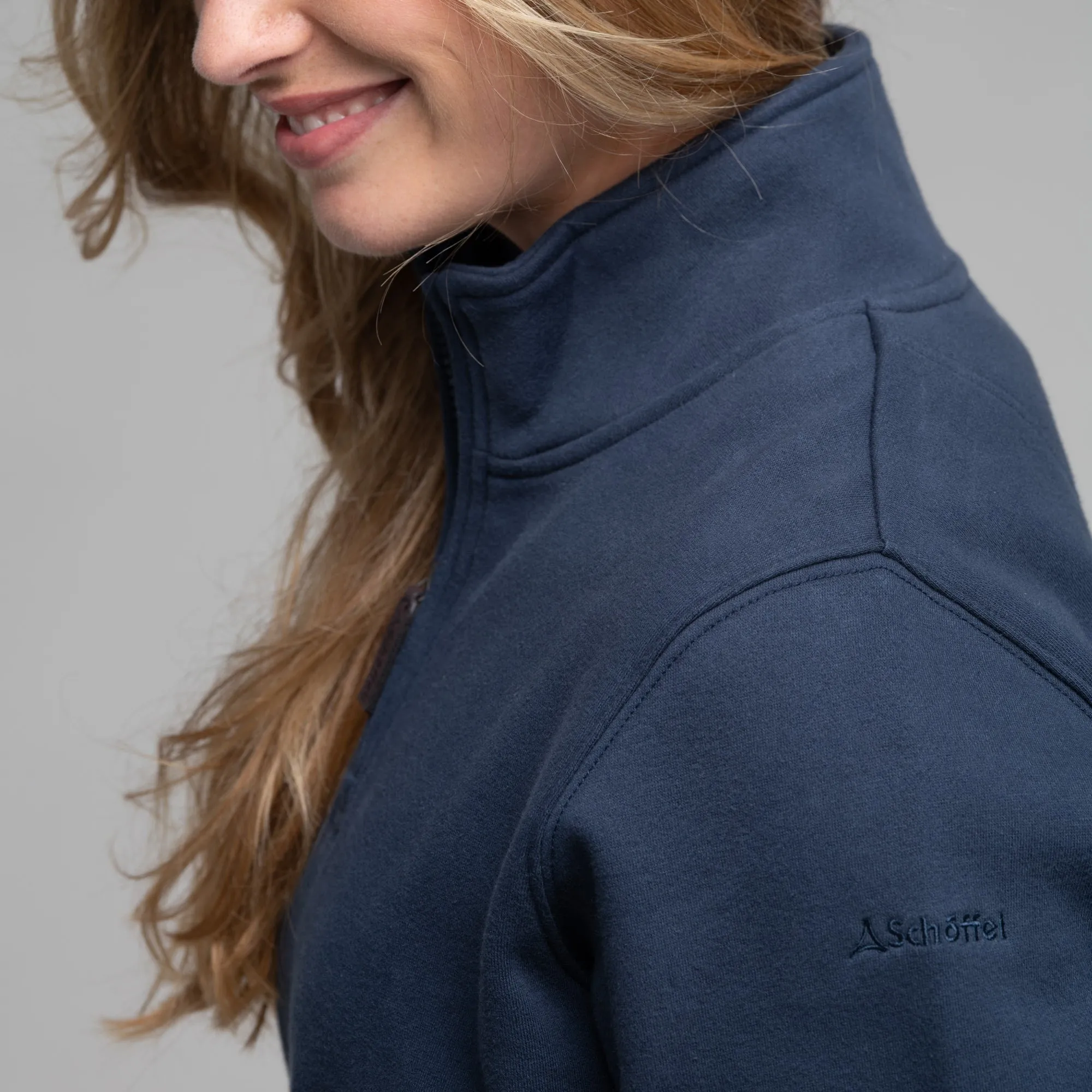 Schoffel Ladies Sennen Cove Sweatshirt - Navy