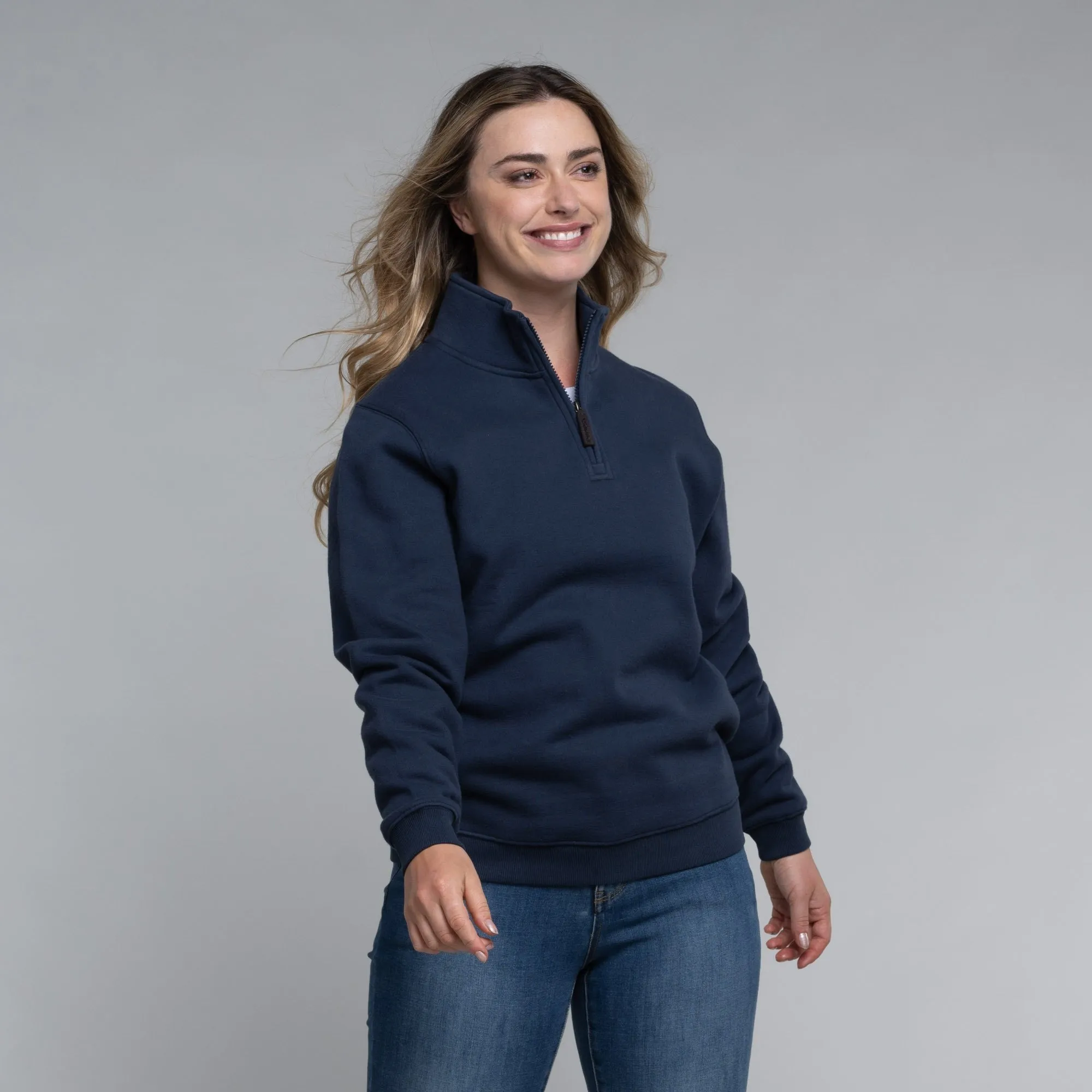 Schoffel Ladies Sennen Cove Sweatshirt - Navy