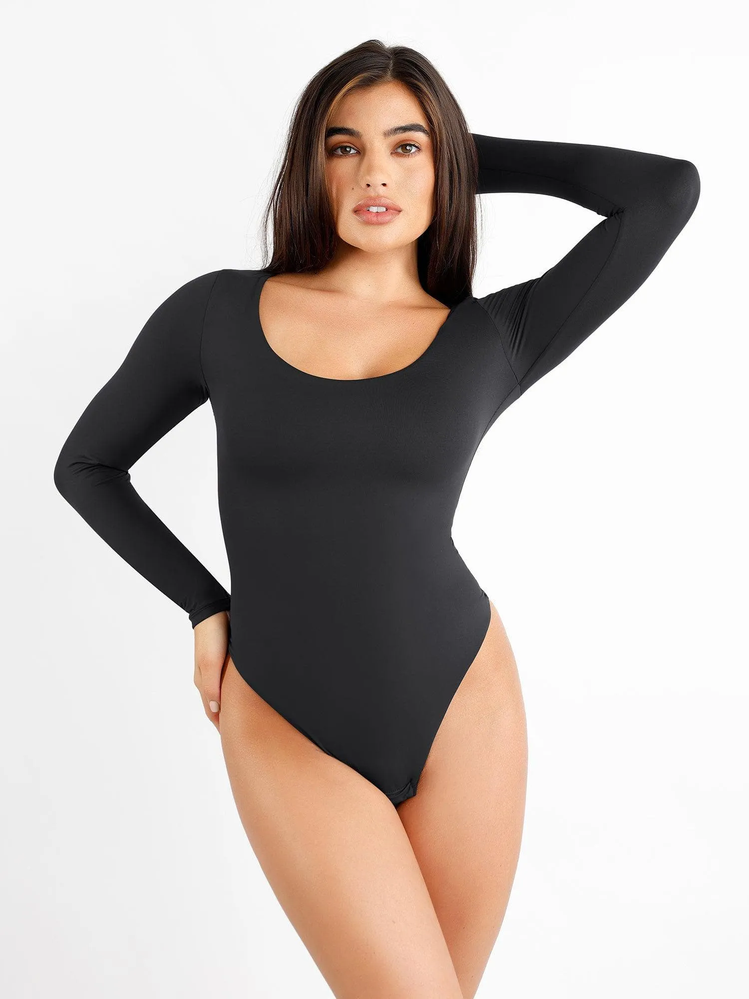 Shapewear CloudSense Scoop Neck Sculpting Bodysuit