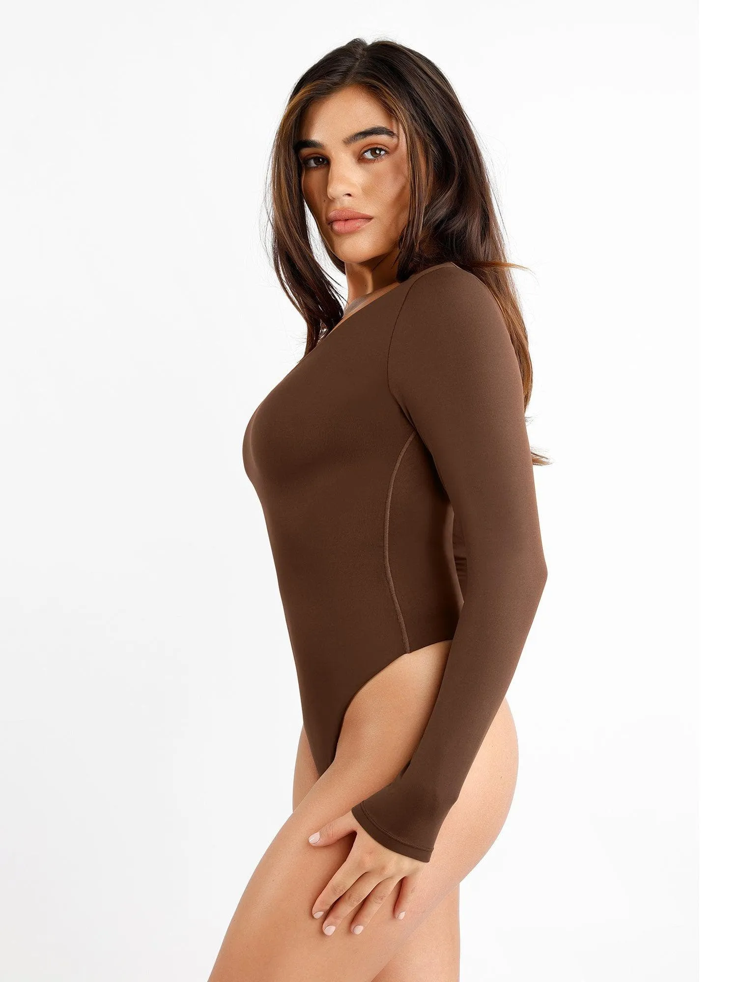 Shapewear CloudSense Scoop Neck Sculpting Bodysuit