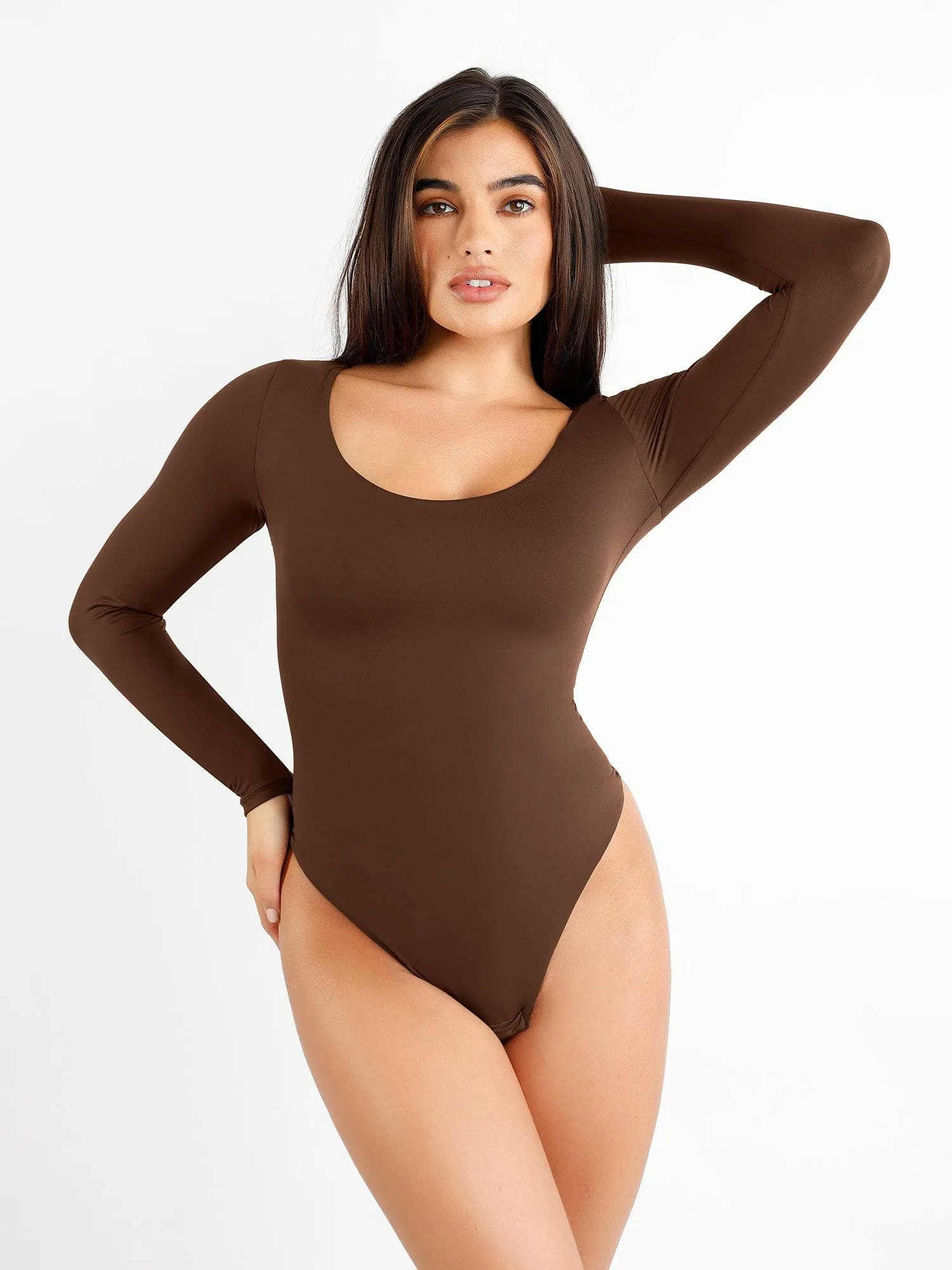 Shapewear CloudSense Scoop Neck Sculpting Bodysuit