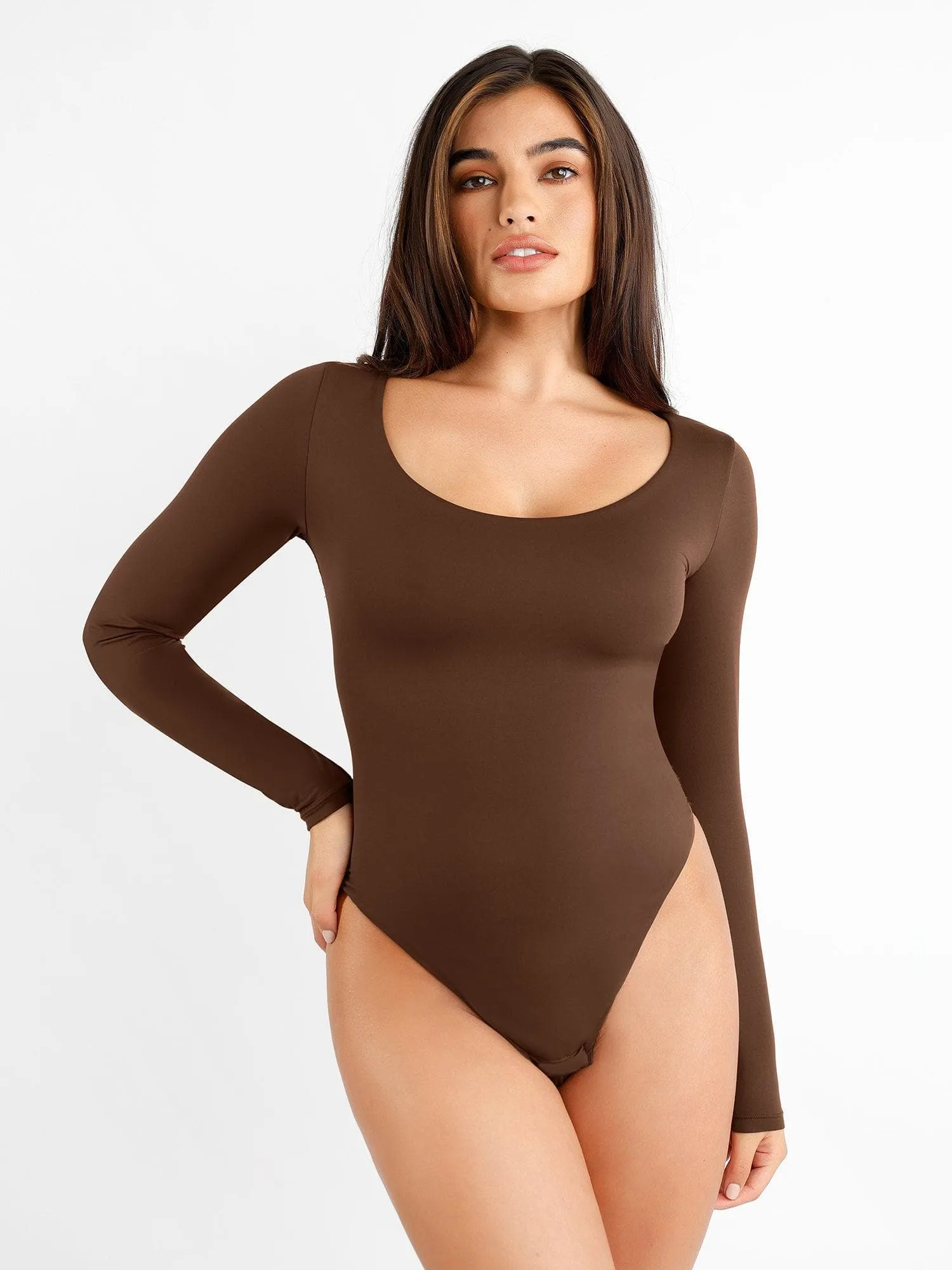 Shapewear CloudSense Scoop Neck Sculpting Bodysuit