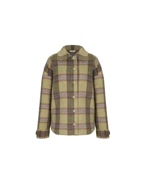 SIAN JACKET GREEN CHECK