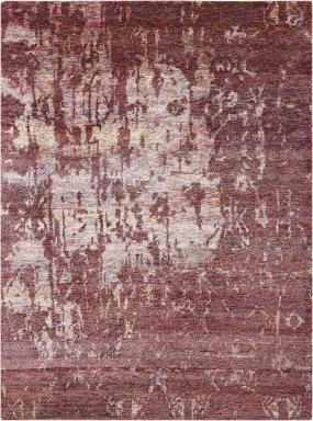 Silk Shadows SHA10 Wine Rug