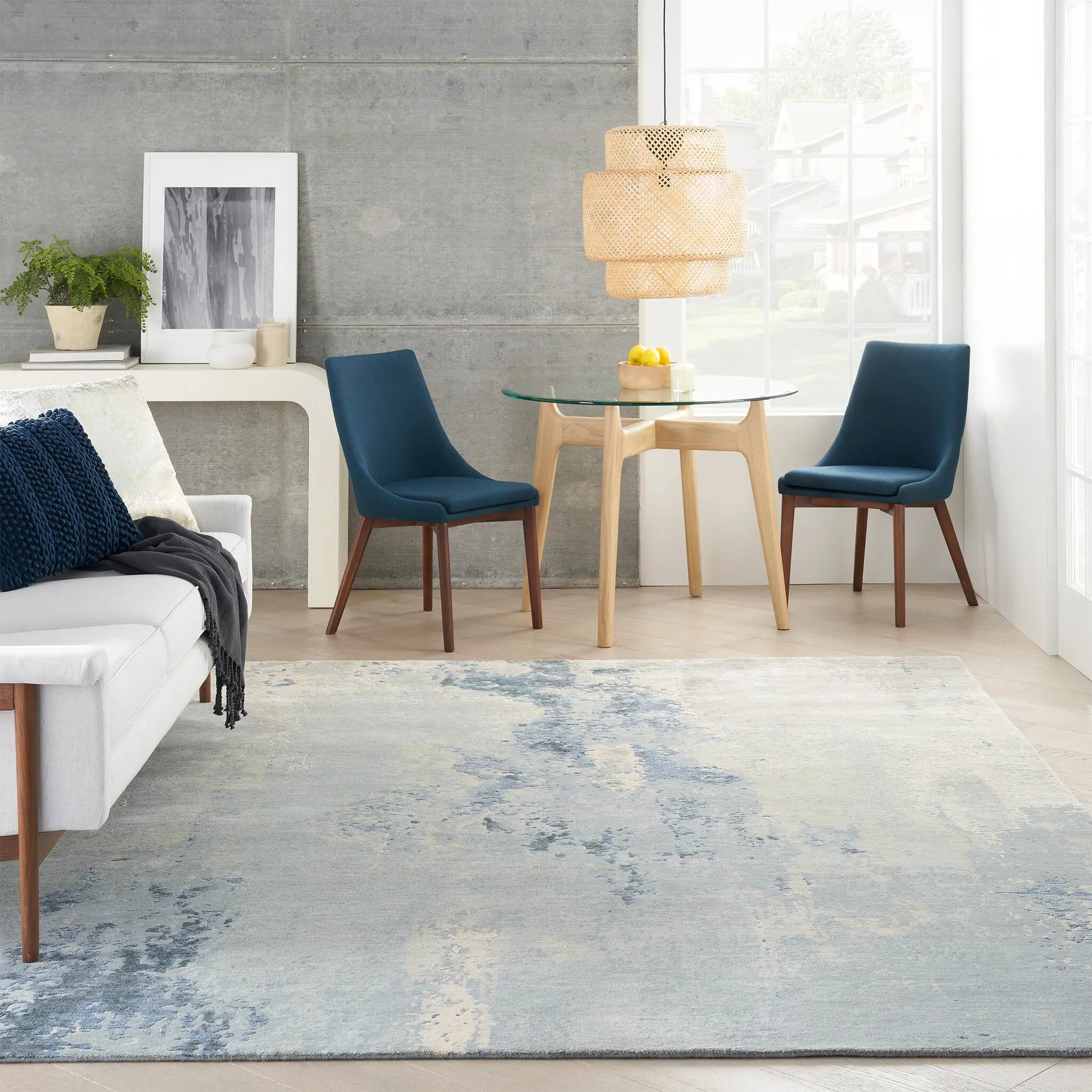 Silk Shadows SHA21 Transitional Rug