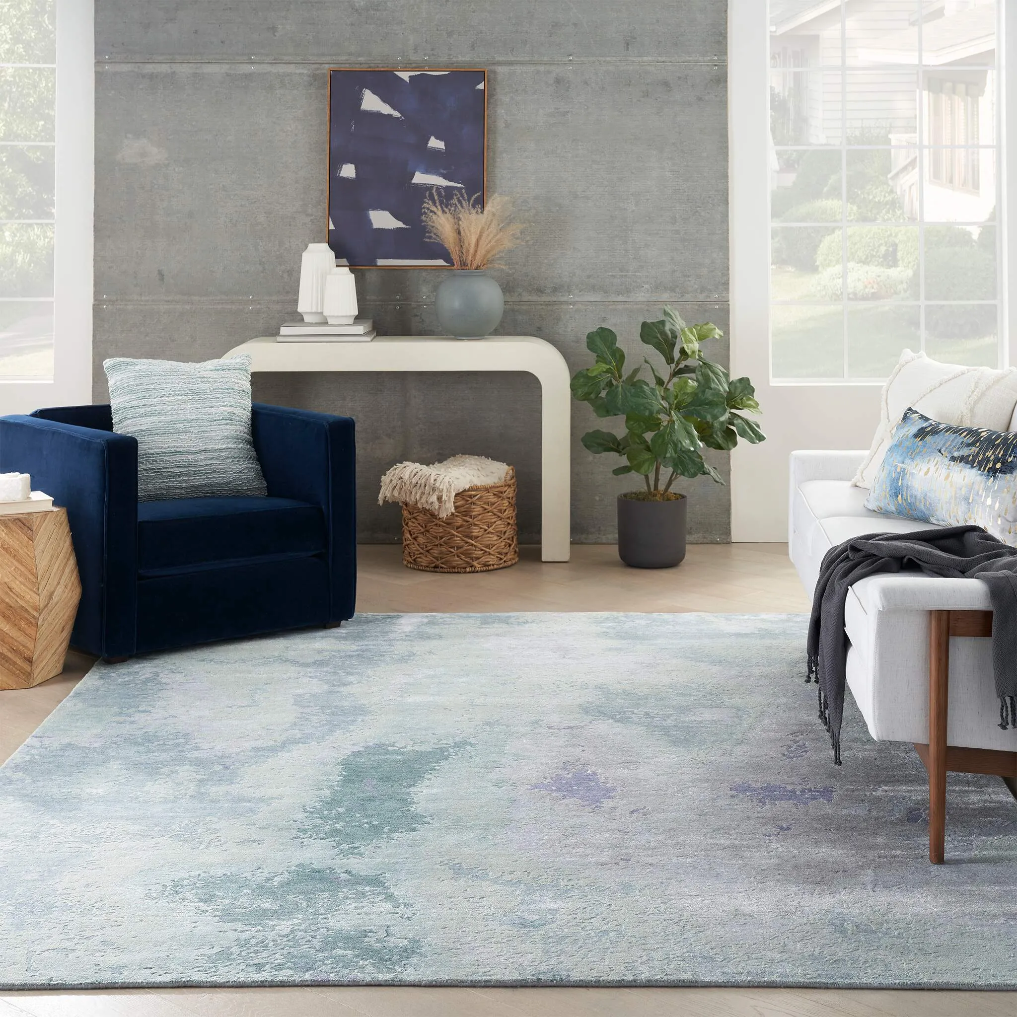 Silk Shadows SHA22 Transitional Rug