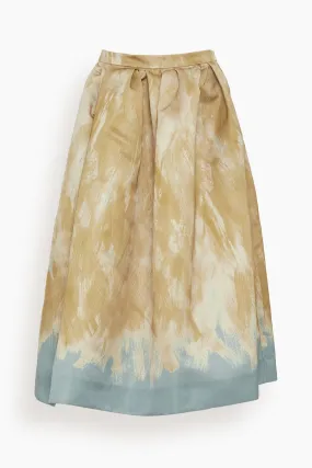 Soni Bis Skirt in Beige