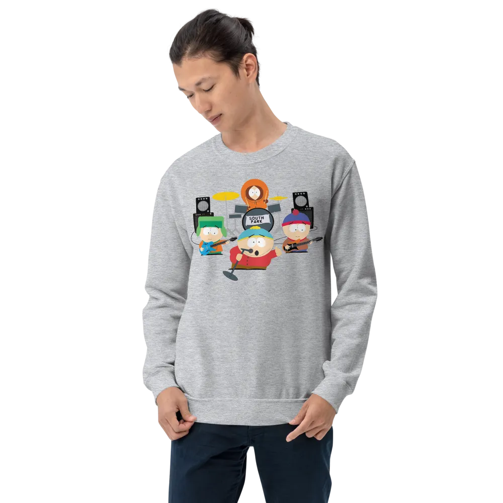 South Park Band Fleece Crewneck Sweatshirt