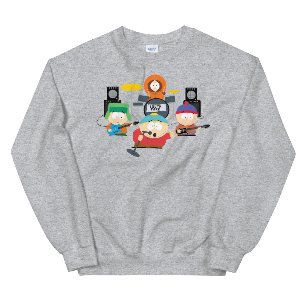 South Park Band Fleece Crewneck Sweatshirt