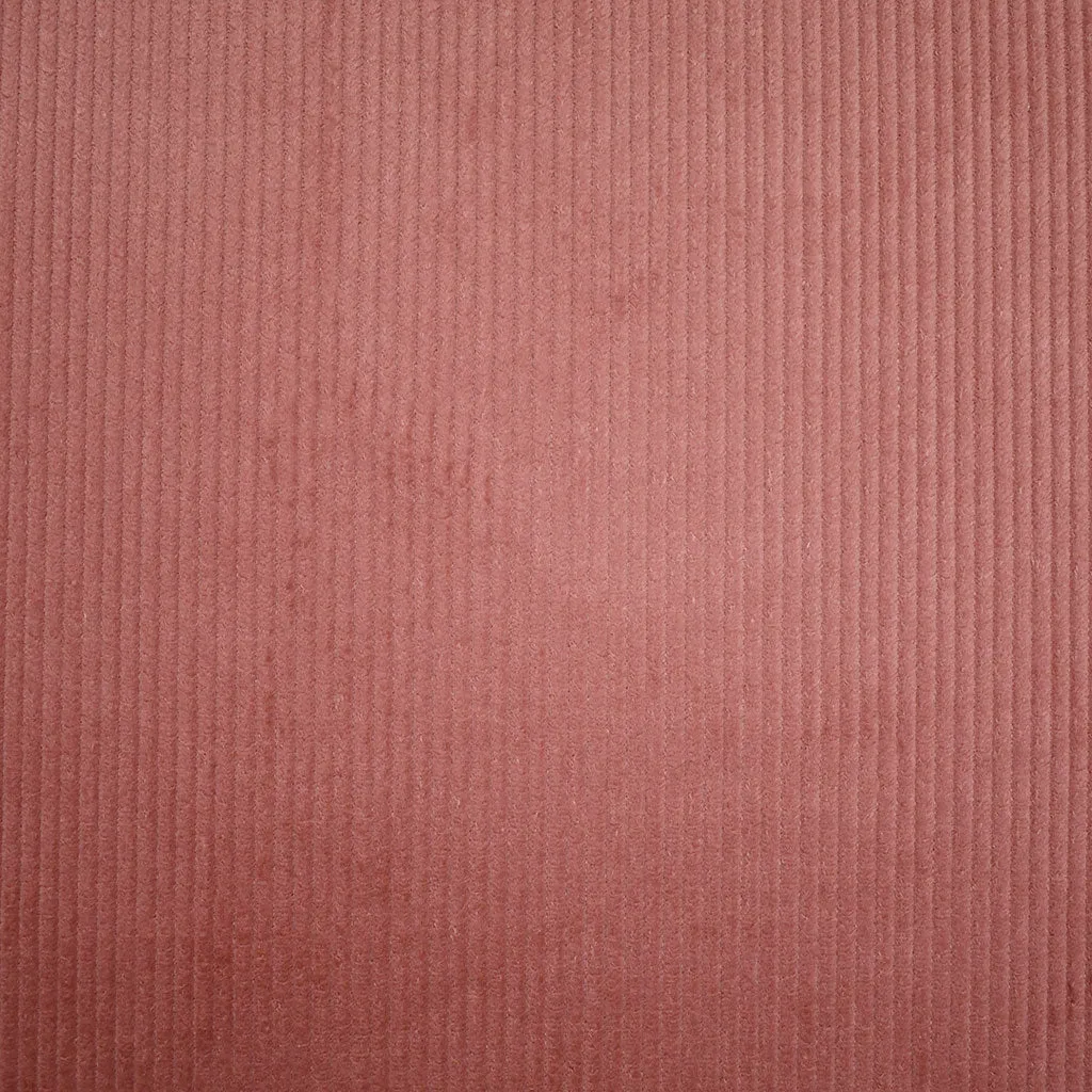 Stretch Mid Wale Corduroy Solid Rose