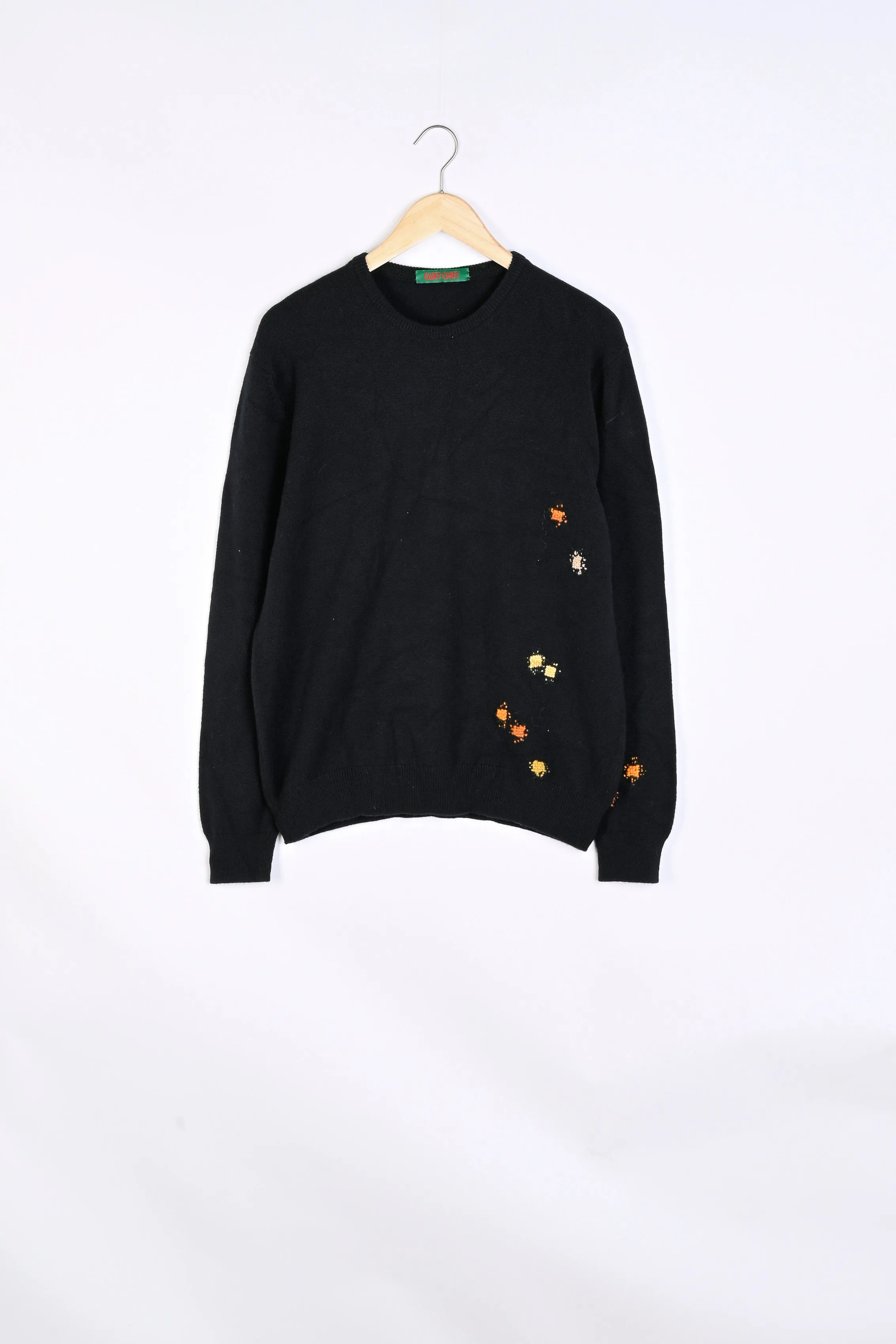 SWEATER ROUND NECK - BLACK