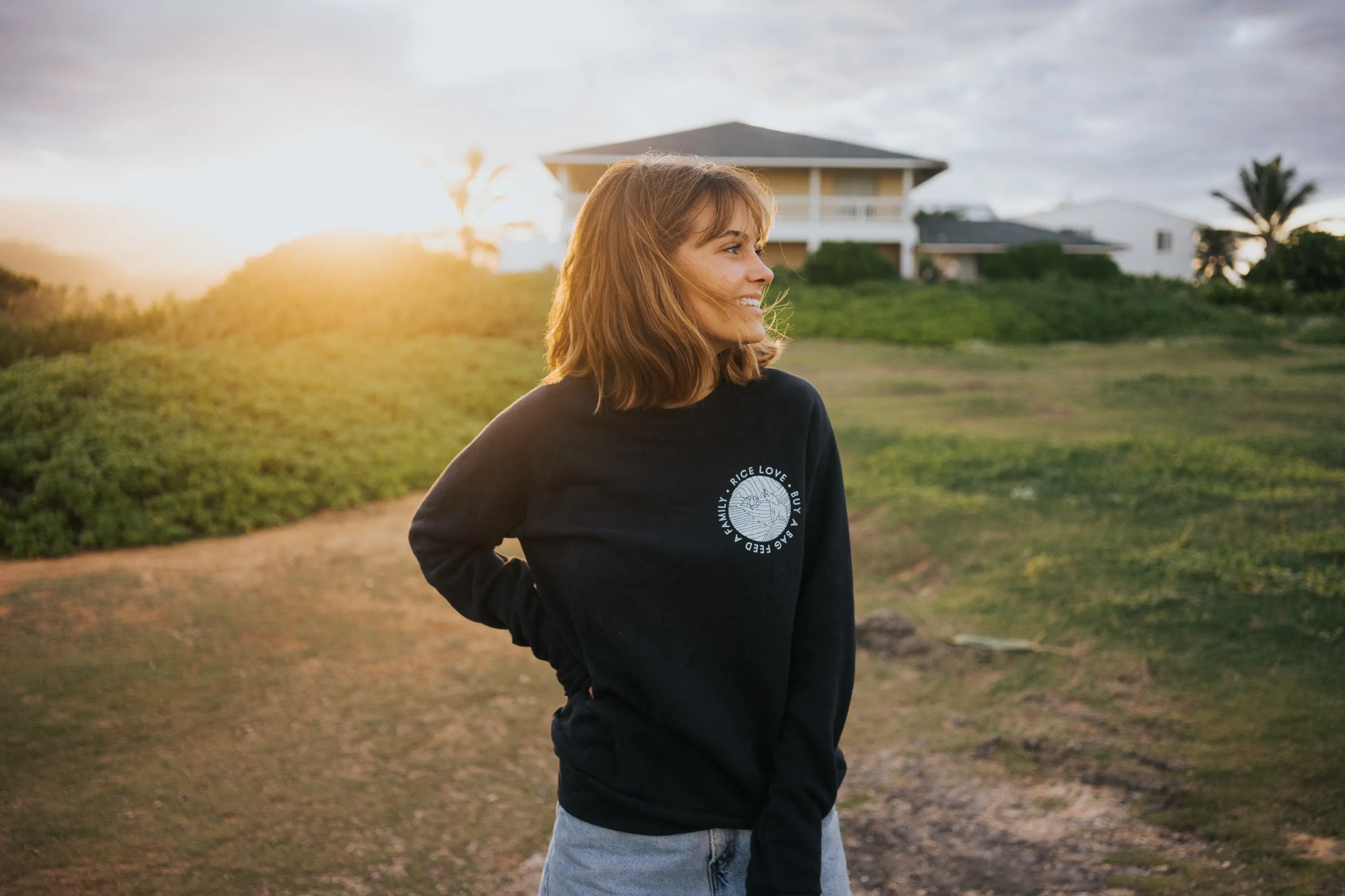 Sweatshirt - Eco-Fleece - Circle Logo