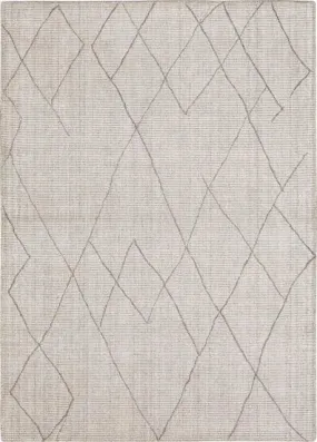 Tangier RG187 620 Tribal Diamond Silver Rug