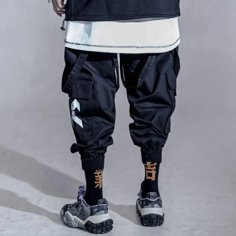 Techwear tapered pants