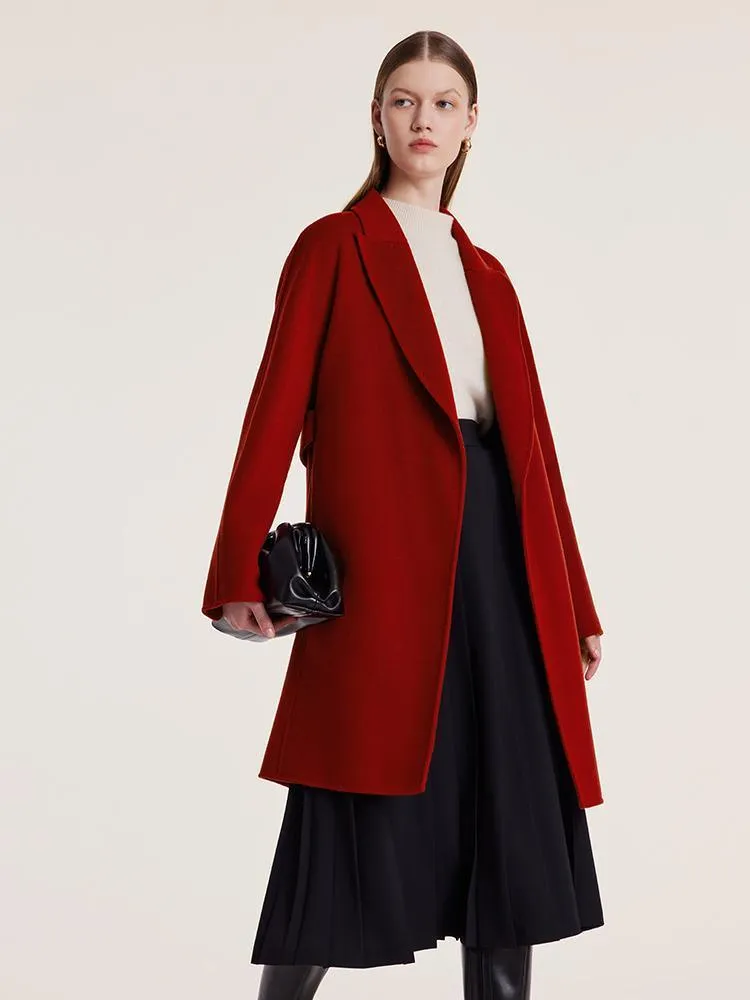 Tencel Wool Double-Faced Coat