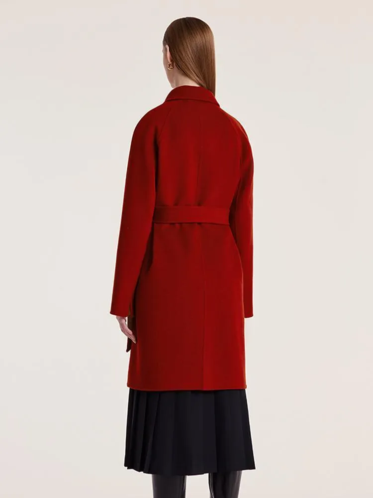 Tencel Wool Double-Faced Coat