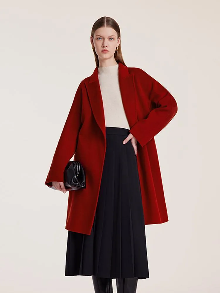 Tencel Wool Double-Faced Coat