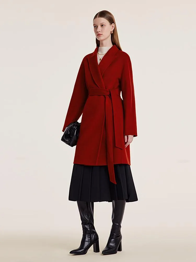 Tencel Wool Double-Faced Coat