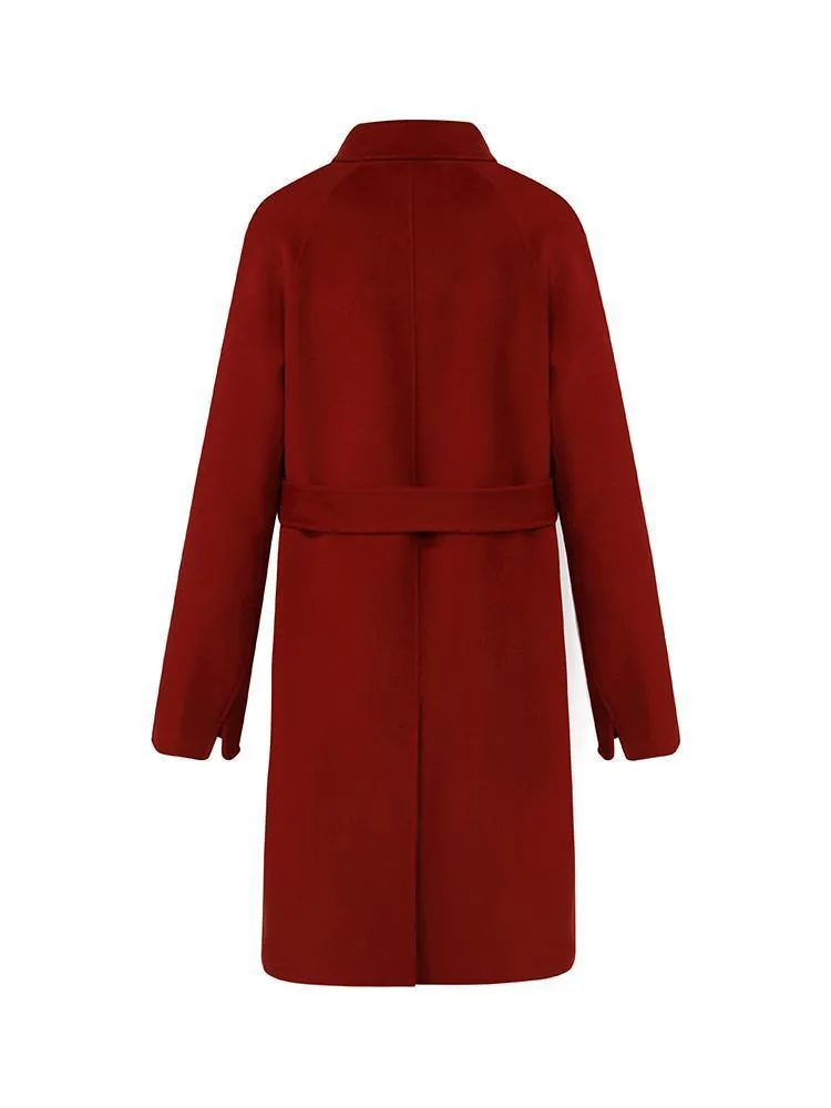 Tencel Wool Double-Faced Coat