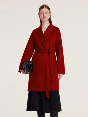 Tencel Wool Double-Faced Coat