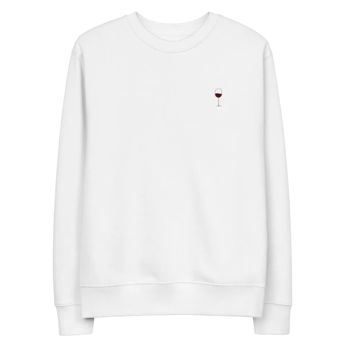 The Red Wine Glass eco sweatshirt