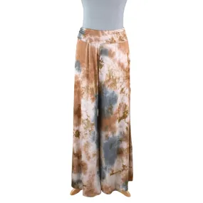 Tillie Tie Dye Loose Gaucho Pants - Nopal