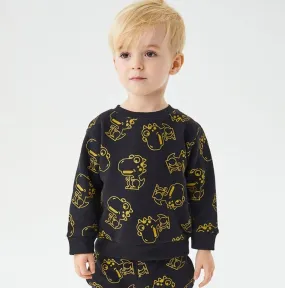 Toddler/Kid Boy's Dinosaur Print Fashion Sweatshirt