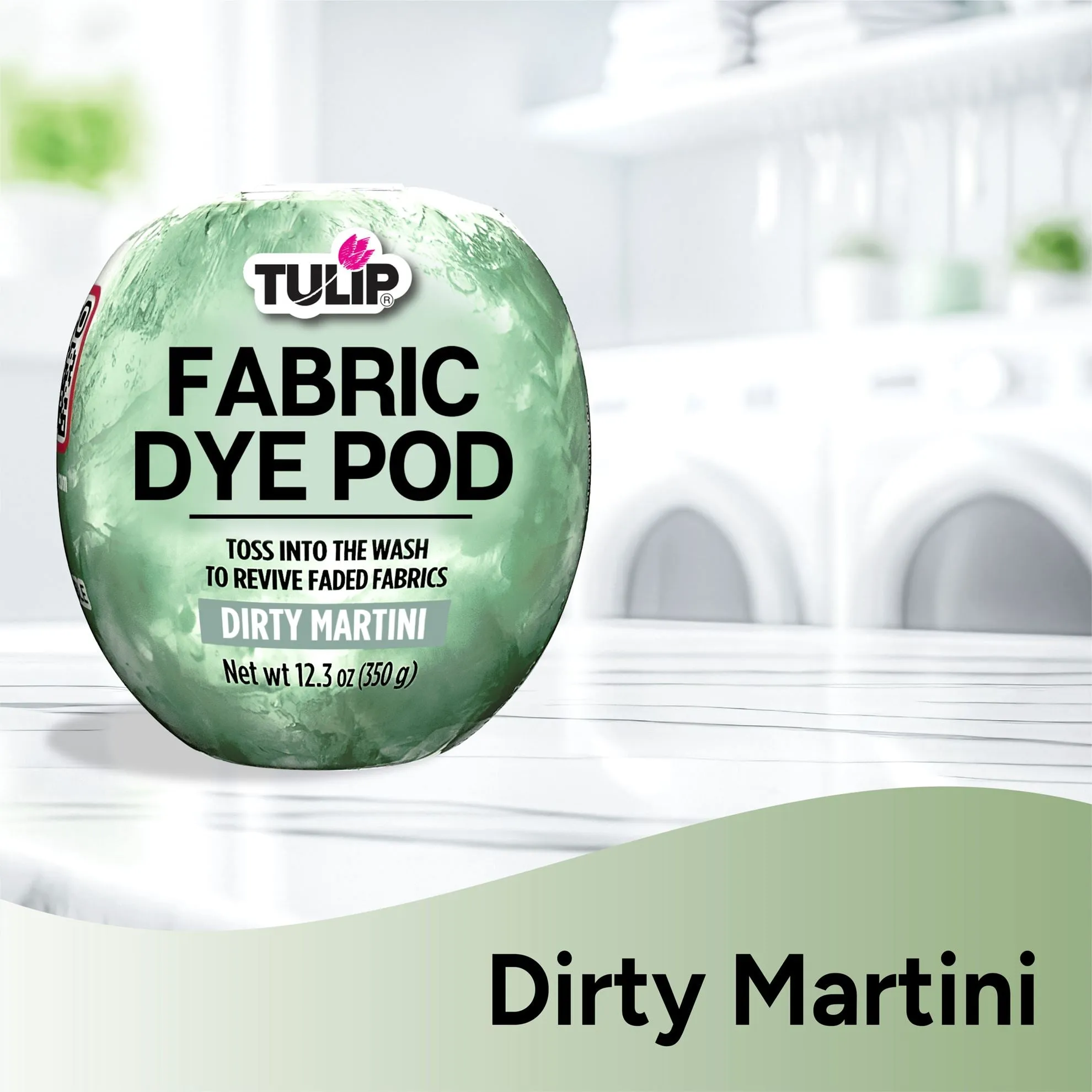 Tulip Fabric Dye Pod Dirty Martini (green)