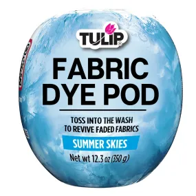 Tulip Fabric Dye Pod Summer Skies (aqua)