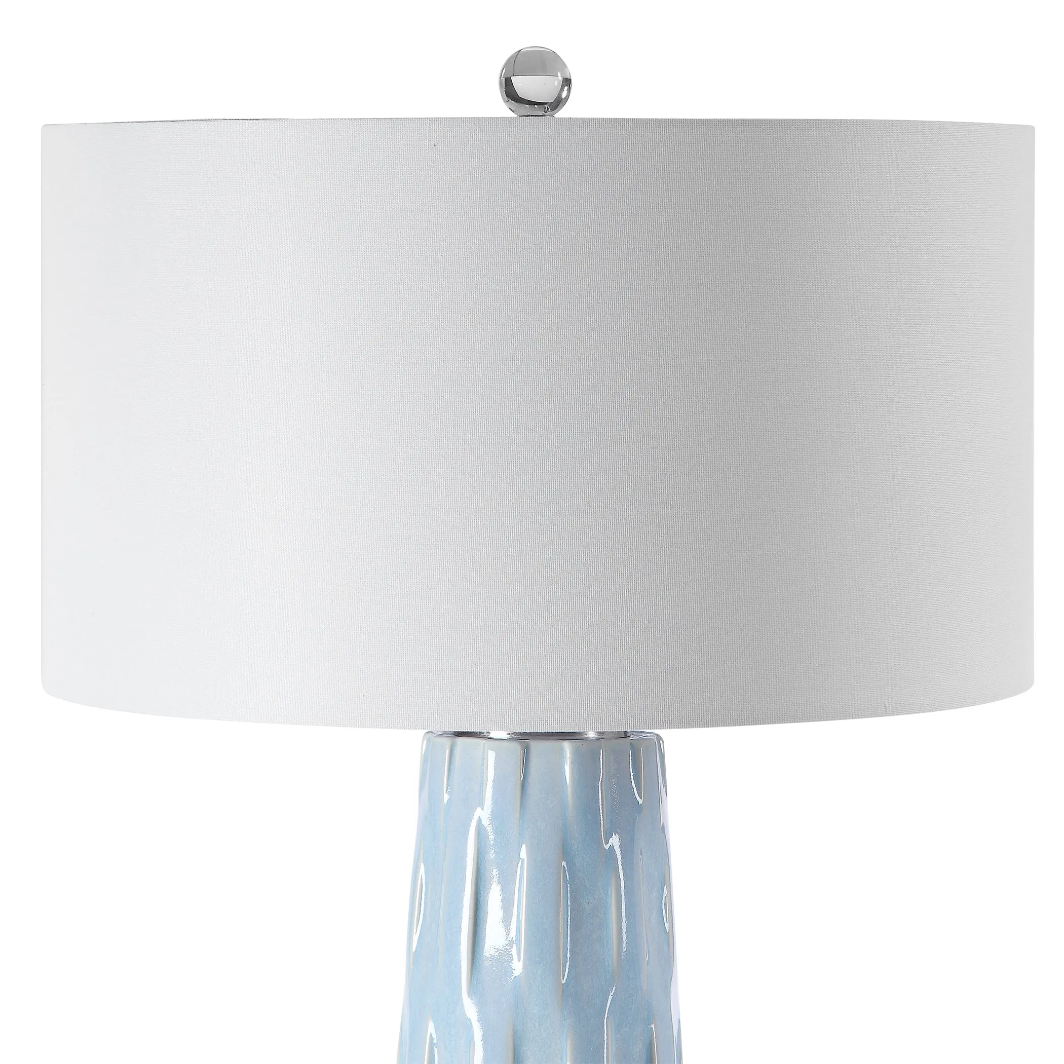 Uttermost Brienne Light Blue Table Lamp