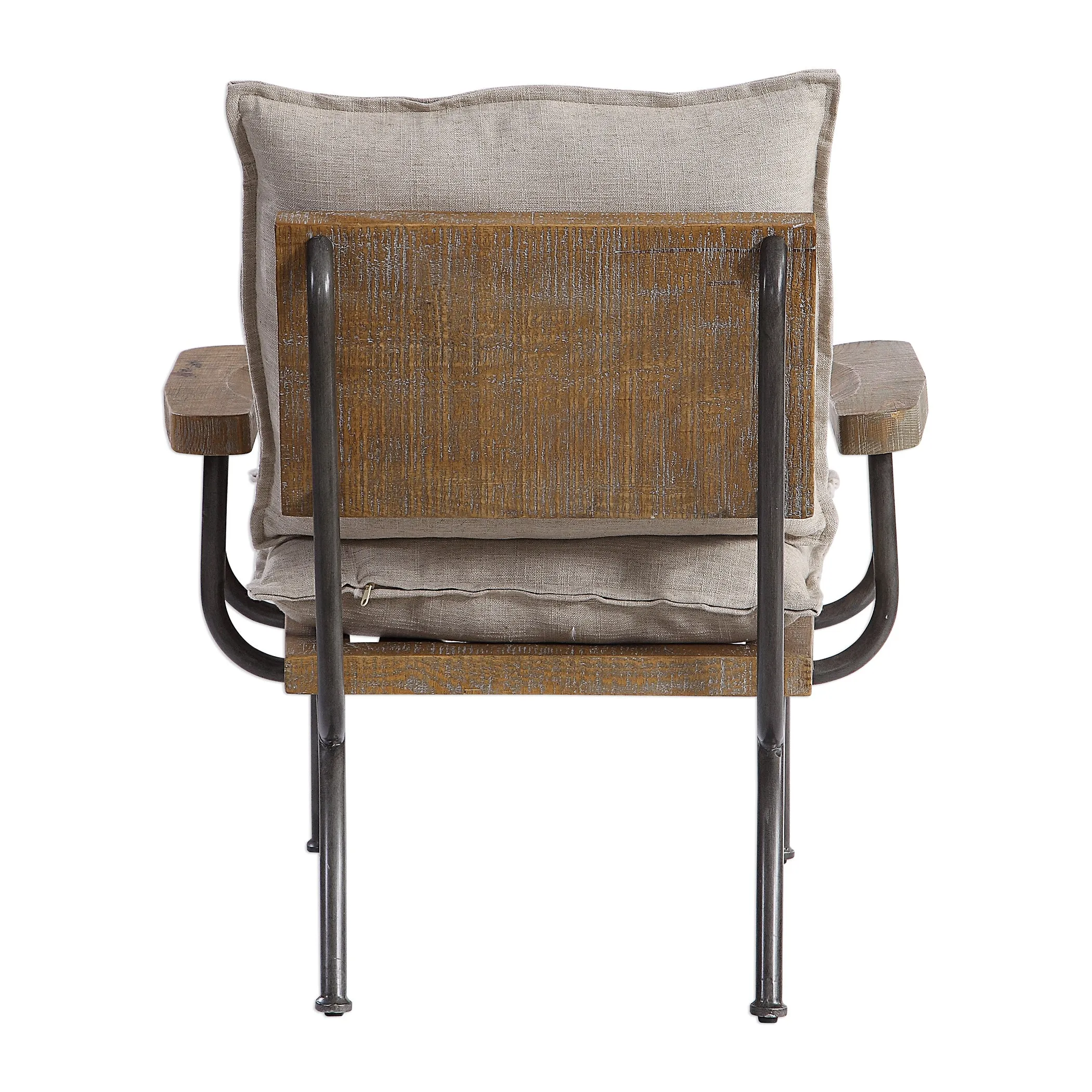 Uttermost Declan Industrial Accent Chair