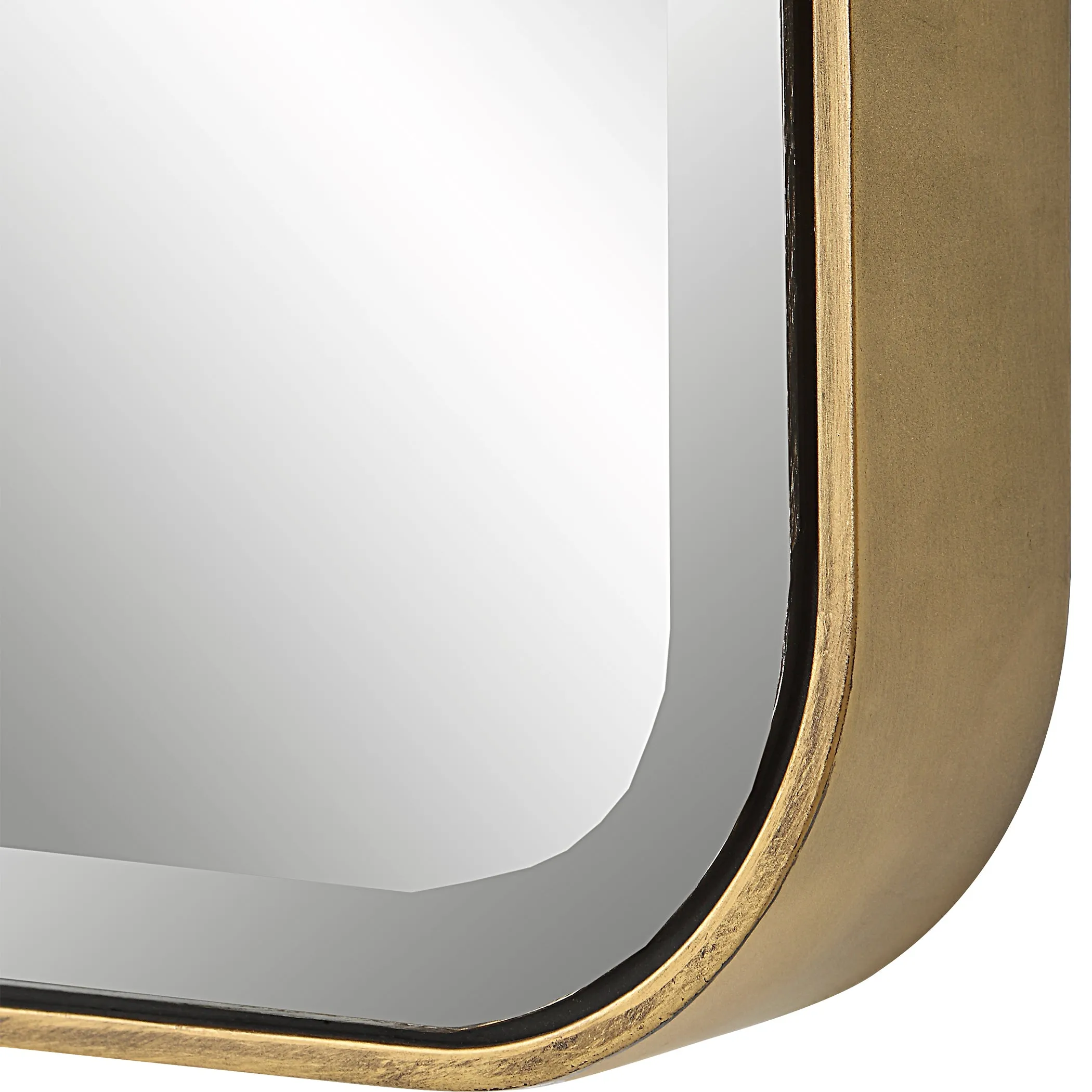 Uttermost Hampshire Square Gold Mirror