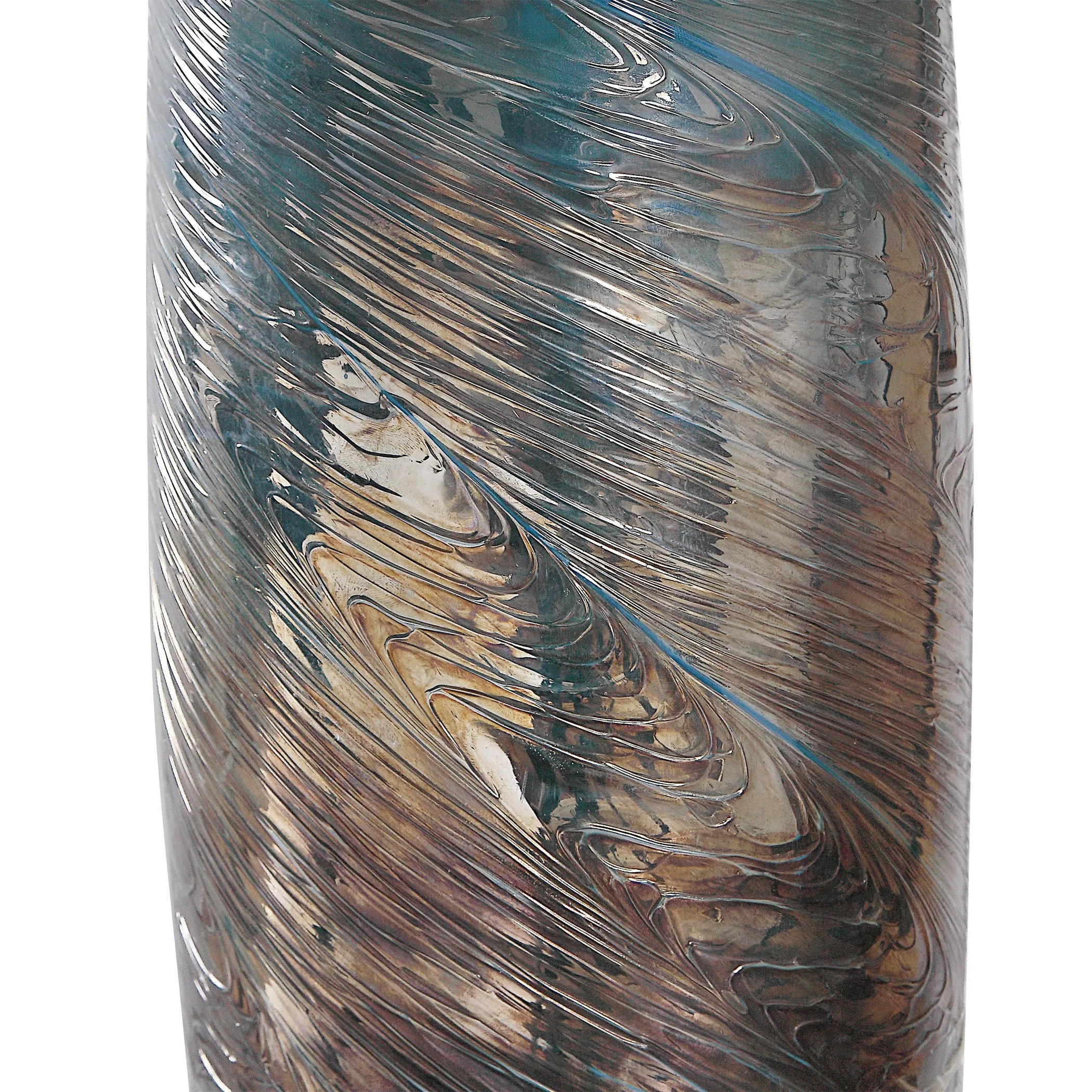 Uttermost Olesya Swirl Glass Table Lamp