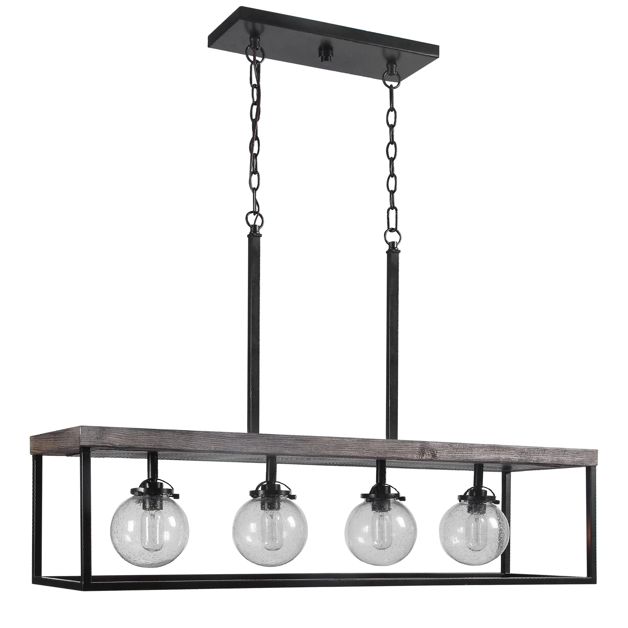 Uttermost Pearsall 4 Light Industrial Island Light