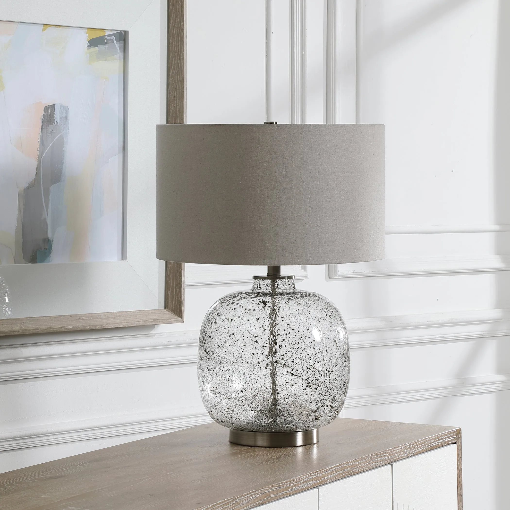 Uttermost Storm Glass Table Lamp