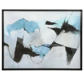 Uttermost Winter Crop Abstract Print