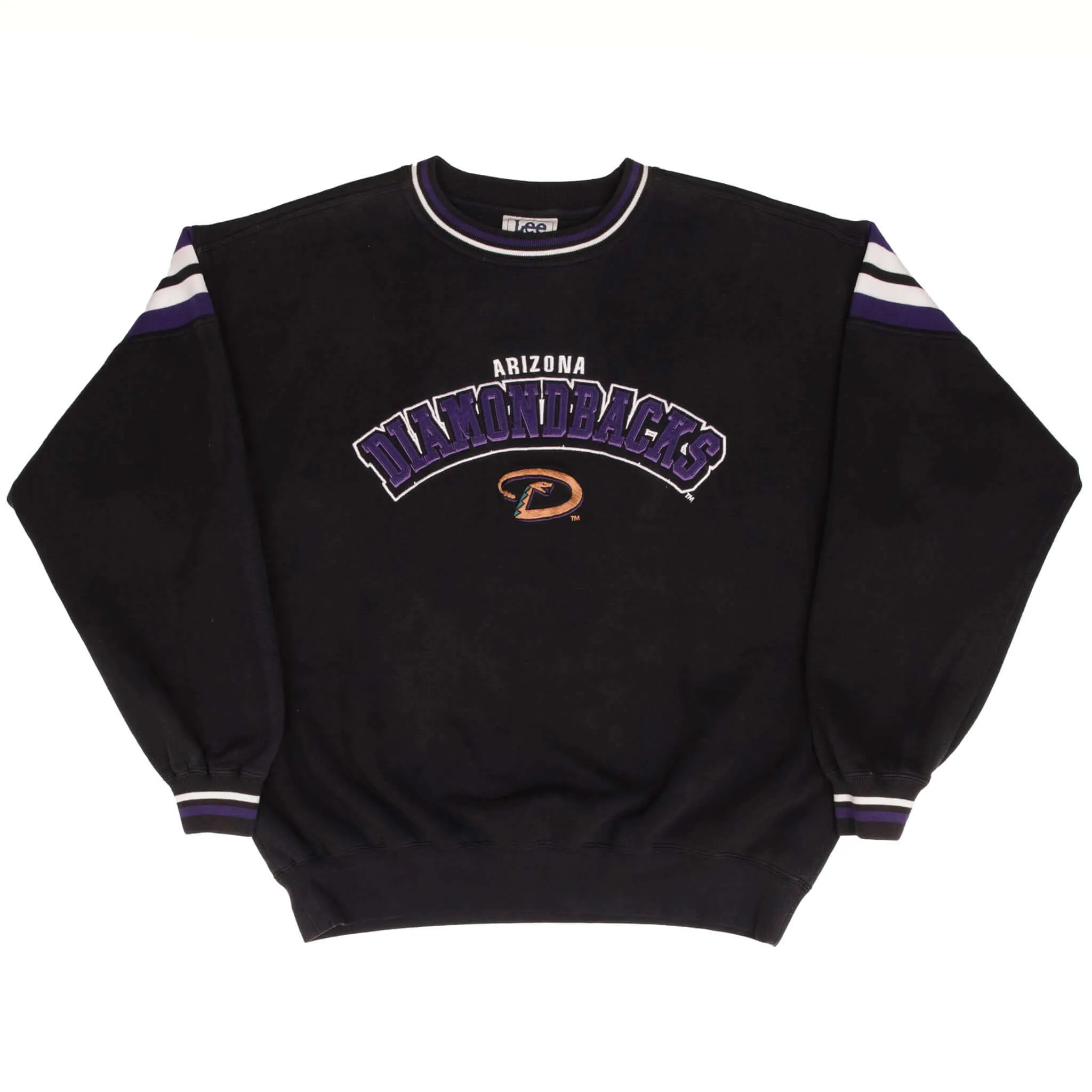 VINTAGE MLB ARIZONA DIAMONDBACKS EMBROIDERED SWEATSHIRT 1990S SIZE XL