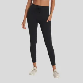 Womens Daily Pocket Legging - Black