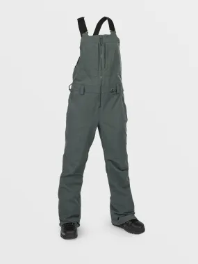 Womens Swift Bib Overalls - Eucalyptus